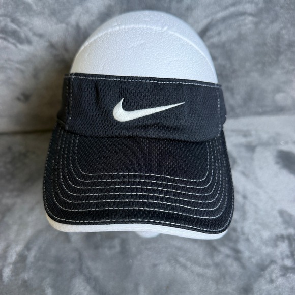 Nike Golf Other - Nike Golf Visor Black White Contrast Stitching Adjustable Hat